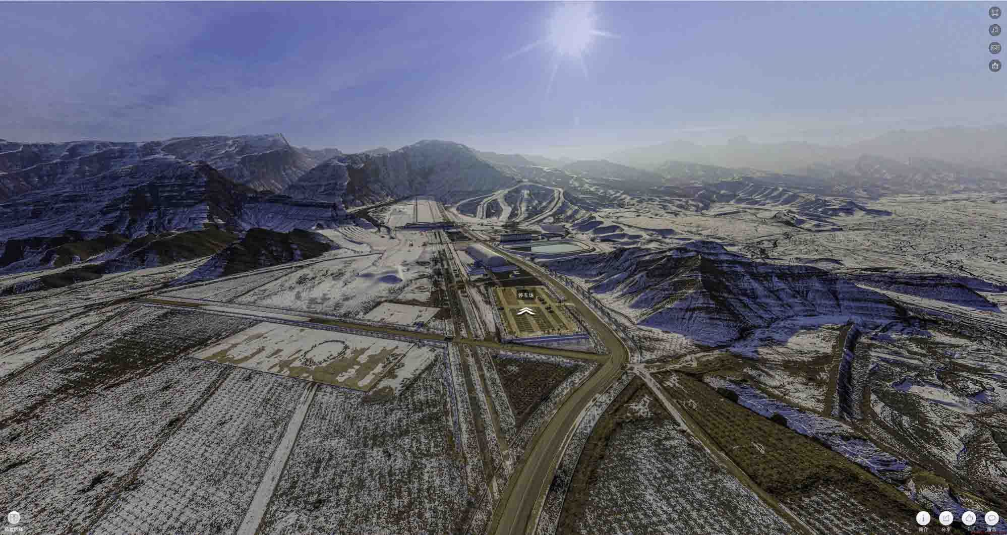 弓长岭720全景技术：开启全方位视觉新纪元——在手绘地图中的应用探索